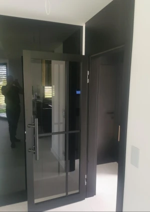 Drzwi loft drewniany